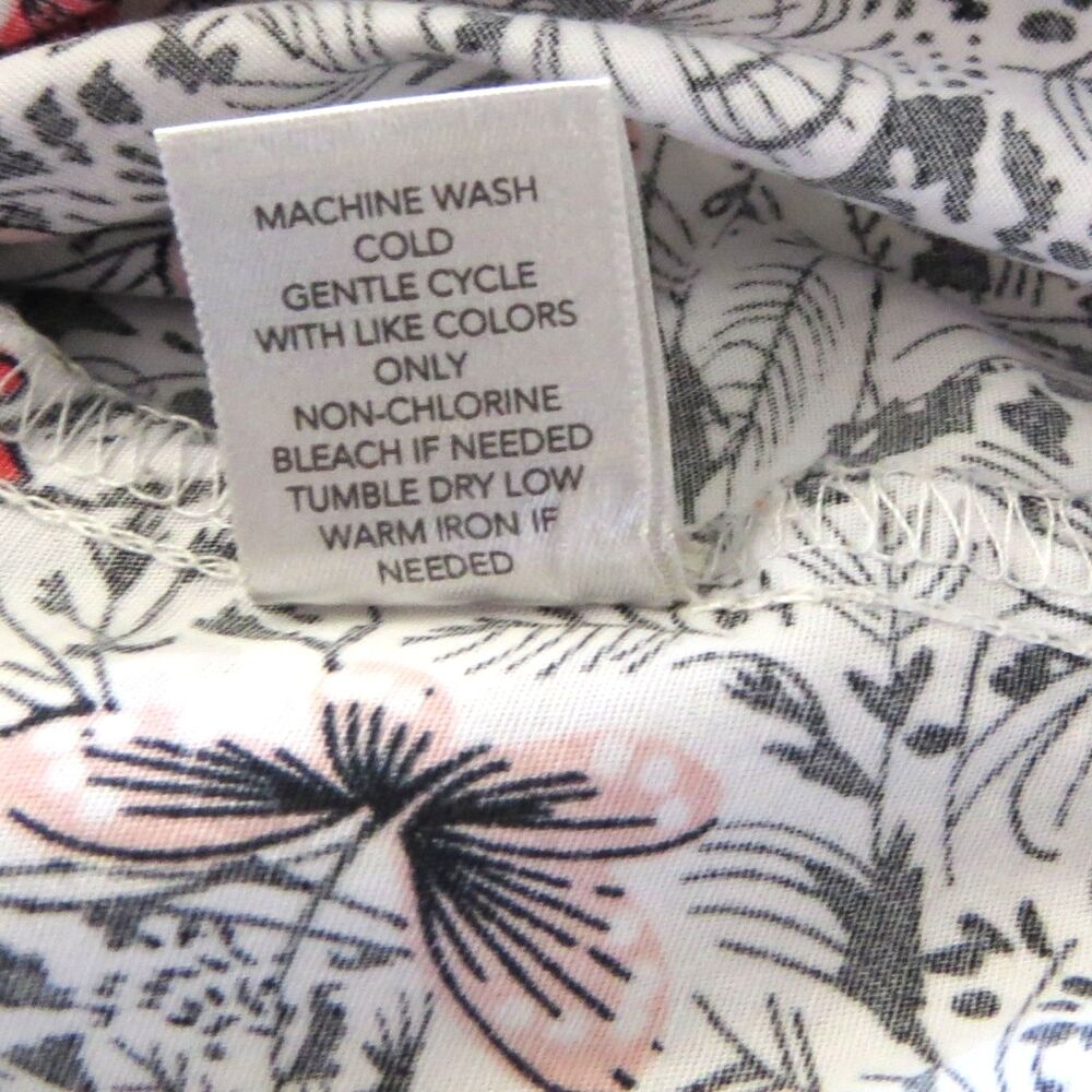 Christopher & Banks Floral and Butterfly Button Down Large NWOT - Picture 8 of 9